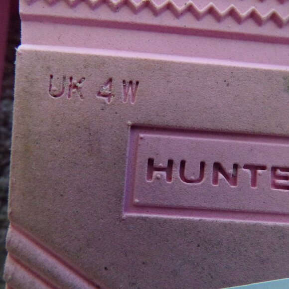 Hunter pink platform sandals slides - Picture 8 of 8